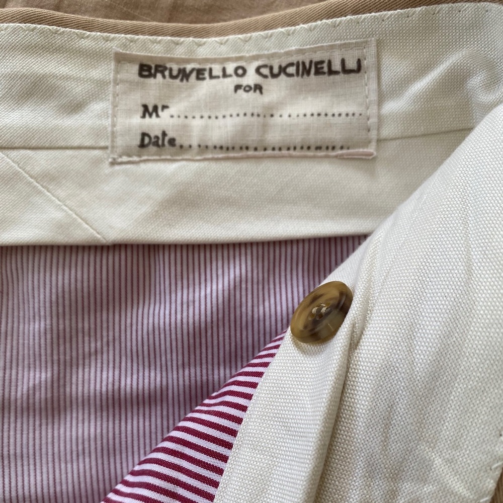Brunello Cucinelli Men’s pant size 54 (38 US) NEW